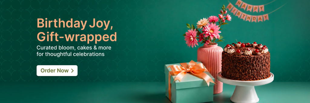 Birthday Joy, Gift-wrapped